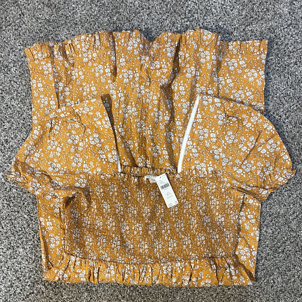 Anthropologie Smocked Midi Dress Size Petite XL NWT - Picture 9 of 15
